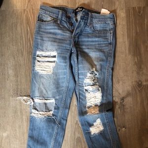 Hollister Distressed Boyfriend Jeans [3R]